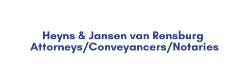 Heyns Jansen van Rensburg Attorneys Conveyancers Notaries